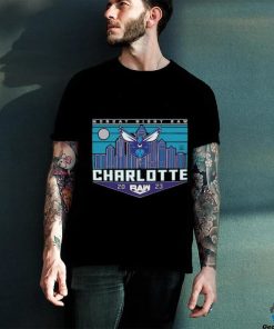 Official monday Night RAW x Charlotte Hornets T Shirt