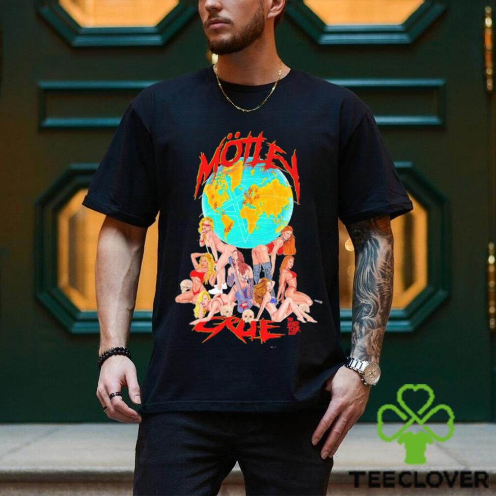 Official motley Crue 2023 Girls And The World Shirt Official motley Crue 2023 Girls And The World Shirt