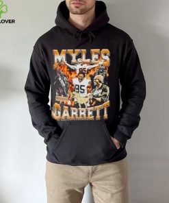 Official myles Garrett Jurassic Myles Dinosaur Grim Reaper Cleveland Browns shirt