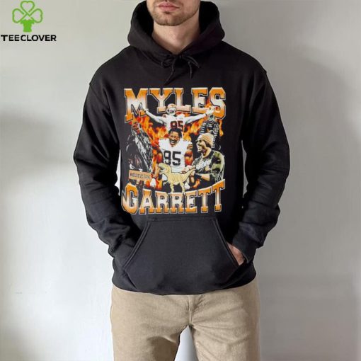 Official myles Garrett Jurassic Myles Dinosaur Grim Reaper Cleveland Browns shirt