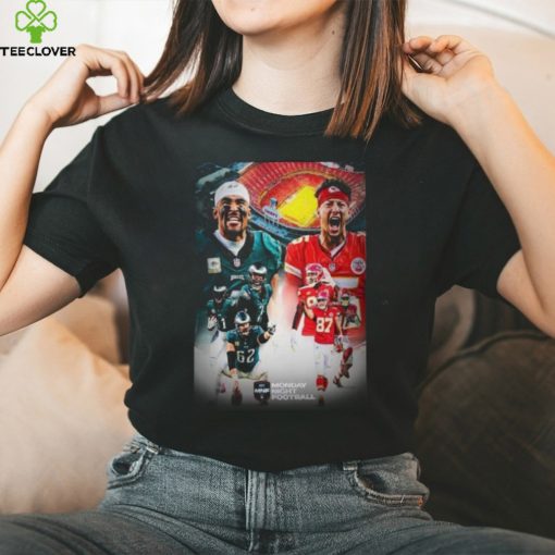 Official nFL Monday Night Football Philadelphia Eagles Versus Kansas City Chiefs Poster Shirt