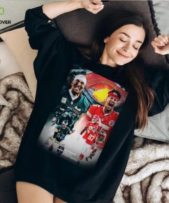 Official nFL Monday Night Football Philadelphia Eagles Versus Kansas City Chiefs Poster Shirt