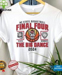 Official nc state wolfpack 2024 ncaa men’s basketball tournament march madness final four shirt