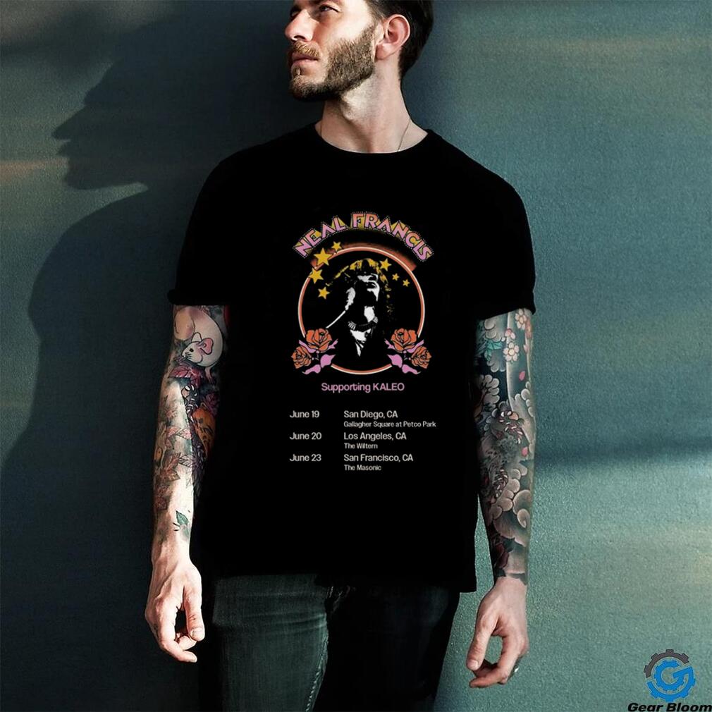 Official neal Francis 3 Shows June California 2024 Poster shirt Official neal Francis 3 Shows June California 2024 Poster shirt