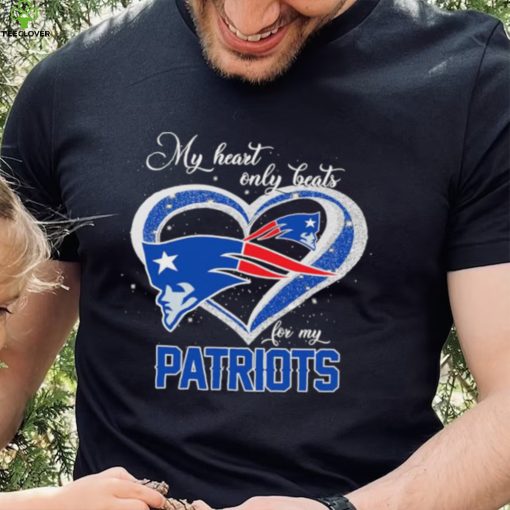 Official new England Patriots My Heart Only Beats Patriots T Shirt