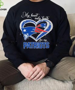 Official new England Patriots My Heart Only Beats Patriots T Shirt