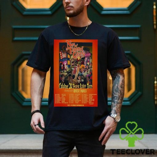 Official new Found Glory Catalyst 20 Years Later Tour Poster Shirt