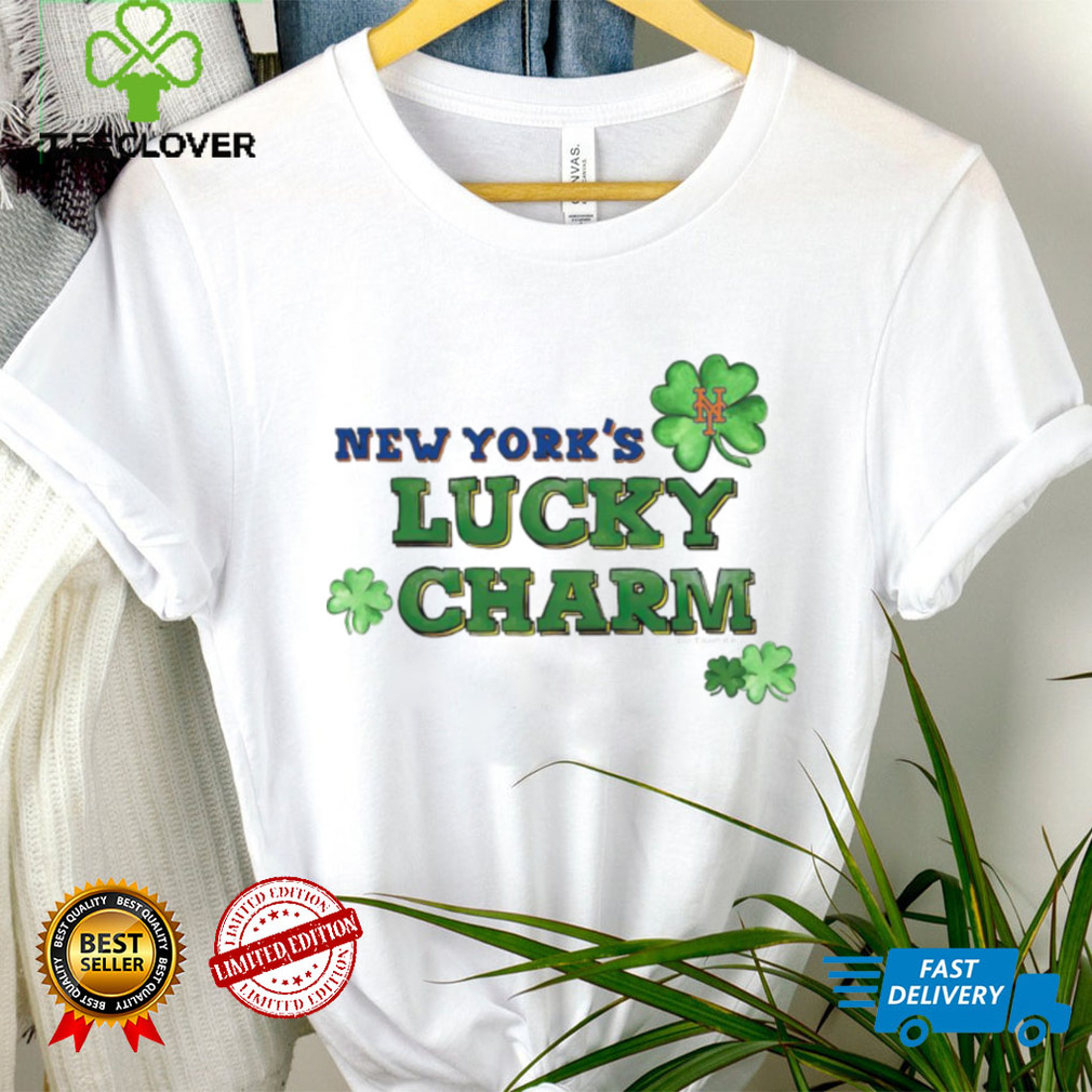 Official new York Mets Lucky Charm shirt Official new York Mets Lucky Charm shirt