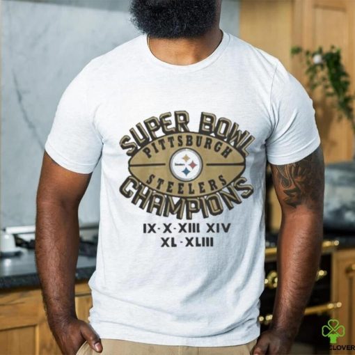 Official nfl Steelers 6 Time Super Bowl Champions 1970 Shirt