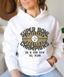 Official nfl Steelers 6 Time Super Bowl Champions 1970 Shirt