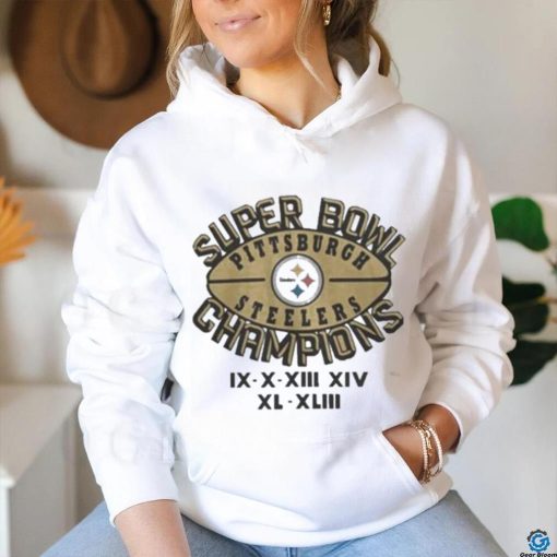 Official nfl Steelers 6 Time Super Bowl Champions 1970 Shirt