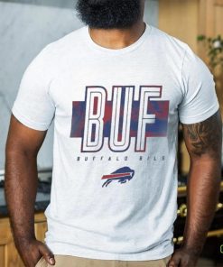 Official nfl team apparel buffalo bills abbreviated grey shirt