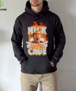 Official nick Cage Nicolas Cage dollar fire shirt