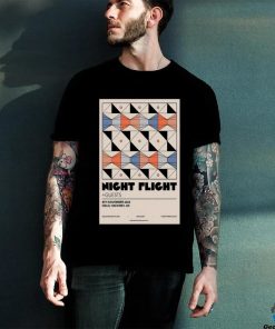 Official night flight november 8 2023 oslo hackney poster shirt