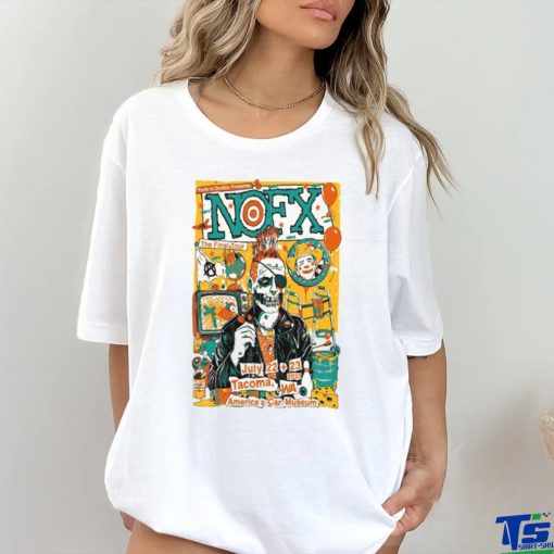 Official nofx 2023 The Final Tour Tacoma, WA Poster Shirt