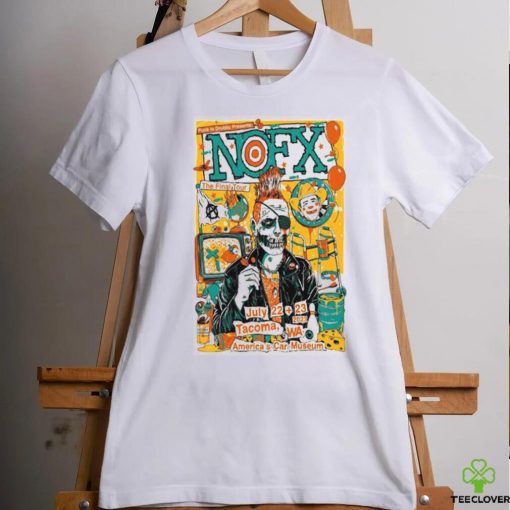 Official nofx 2023 The Final Tour Tacoma, WA Poster Shirt