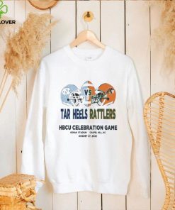 Official north Carolina Tar Heels vs Florida A&M Rattlers HBCU Celebration Game 2022 T shirt