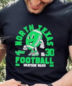 Official north Texas Mean Grayson Ward 2023 Ncaa Football Shirt