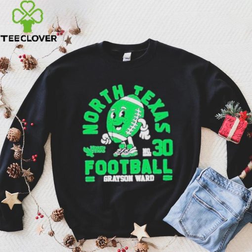 Official north Texas Mean Grayson Ward 2023 Ncaa Football Shirt