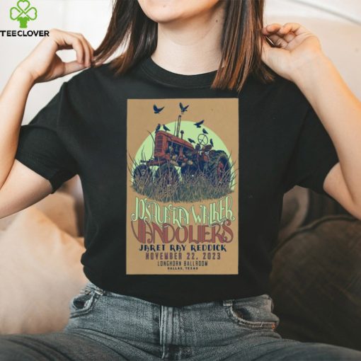 Official november 22 2023 joshua ray walker and vandoliers concert longhorn ballroom Dallas Texas poster hoodie, sweater, longsleeve, shirt v-neck, t-shirt