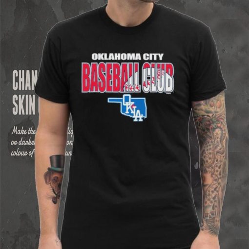 Official oKC City Baseball Club Softstyle Oklahoma Shirt