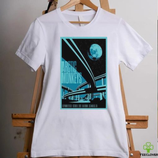 Official oct 1 2023 arctic monkeys tour los angeles ca poster shirt