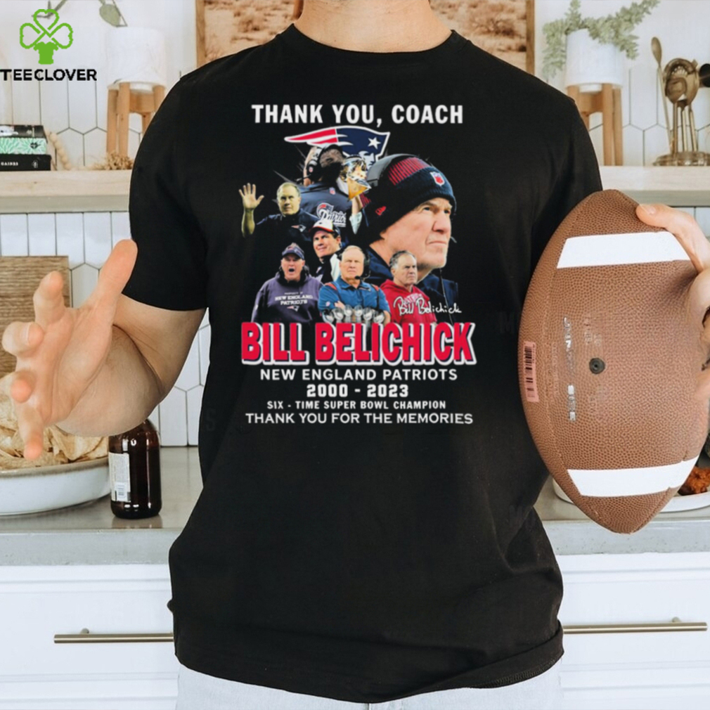 Official official Bill Belichick New England Patriots Thank You, Coach 2000 2023 Signature Shirt Official official Bill Belichick New England Patriots Thank You, Coach 2000 2023 Signature Shirt