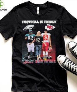 Official official Football Is Family Kelce Brothers Jason Kelce Sexy Batman And Travis Kelce Big Yeti Signatures shirt