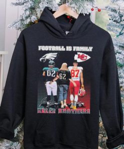 Official official Football Is Family Kelce Brothers Jason Kelce Sexy Batman And Travis Kelce Big Yeti Signatures hoodie, sweater, longsleeve, shirt v-neck, t-shirt