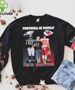 Official official Football Is Family Kelce Brothers Jason Kelce Sexy Batman And Travis Kelce Big Yeti Signatures hoodie, sweater, longsleeve, shirt v-neck, t-shirt