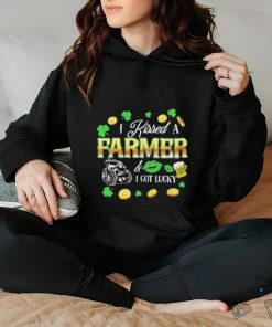 Official official Kissed A Farmer Got Lucky – Funny St Patrick’s Day Farmer Shirt