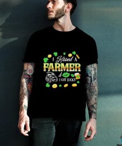 Official official Kissed A Farmer Got Lucky – Funny St Patrick’s Day Farmer Shirt