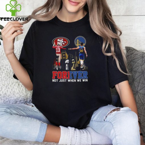 Official official San Francisco Brock Purdy And Stephen Curry Forever Not Just When We Win Signatures Shirt