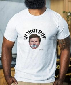 Official official Sebastian Gorka Store Let Tucker Speak T Shirt