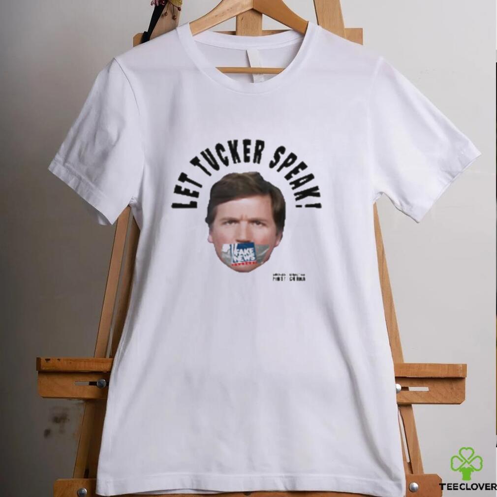 Official official Sebastian Gorka Store Let Tucker Speak T Shirt Official official Sebastian Gorka Store Let Tucker Speak T Shirt