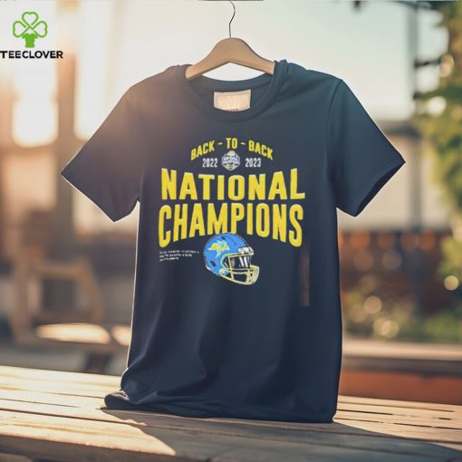 Official official South Dakota State Jackrabbits 2023 National Champions Helmet Back To Back Shirt