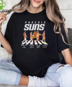 Official official The Phoenix Suns Abbey Road 2024 Signatures Shirt