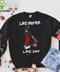 Official ohio State Buckeyes Like Mother Like Son Mothers Day T shirt