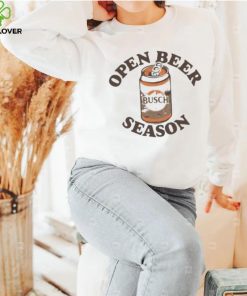 Official open Beer Season Can Military Green shirt