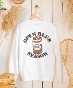Official open Beer Season Can Military Green shirt