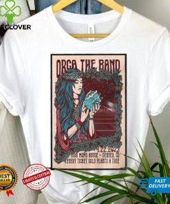 Official orca the Band Denver April 22 2023, Your Moms House, Denver Colorado Poster shirt 1 Official orca the Band Denver April 22 2023, Your Moms House, Denver Colorado Poster shirt