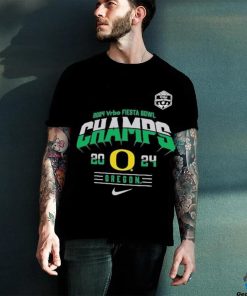 Official oregon Ducks Nike Youth 2024 Fiesta Bowl Champions Locker Room T Shirt