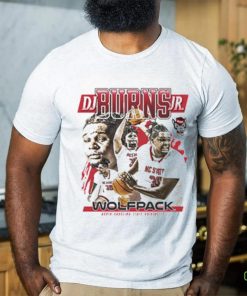 Official original NC State NCAA Men’s Basketball DJ Burns Jr. Official 2023 – 2024 Post Season Shirt