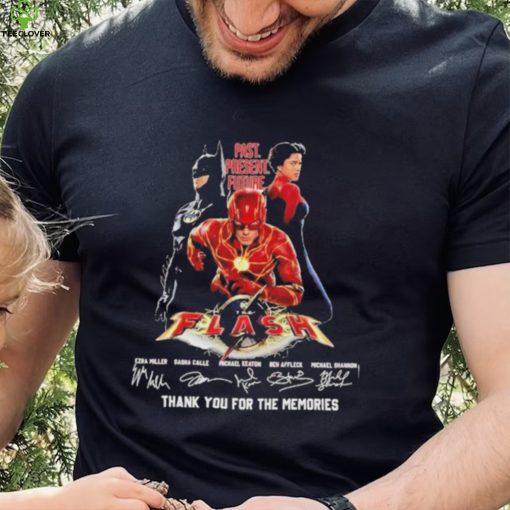 Official past Present Future The Flash Thank You For The Memories T Shirt