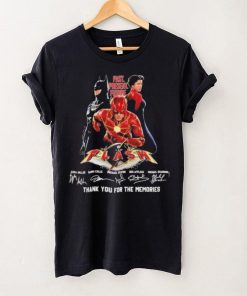 Official past Present Future The Flash Thank You For The Memories T Shirt