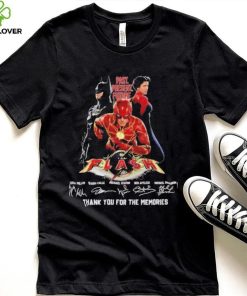 Official past Present Future The Flash Thank You For The Memories T Shirt