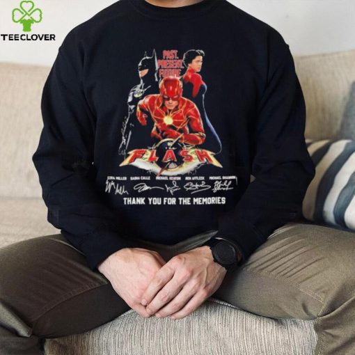 Official past Present Future The Flash Thank You For The Memories T Shirt