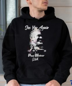 Official paul Walker see you again in memory of november 30 2013 shirt