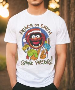 Official peace On Earth Gimme Presents T Shirt
