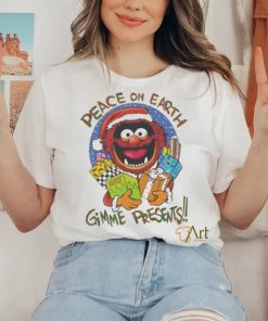 Official peace On Earth Gimme Presents T Shirt